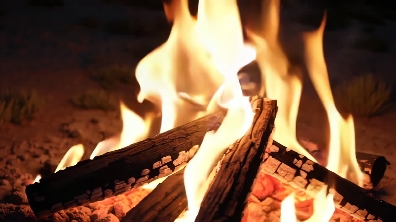 Night Camping Adventure Under a Starry Sky