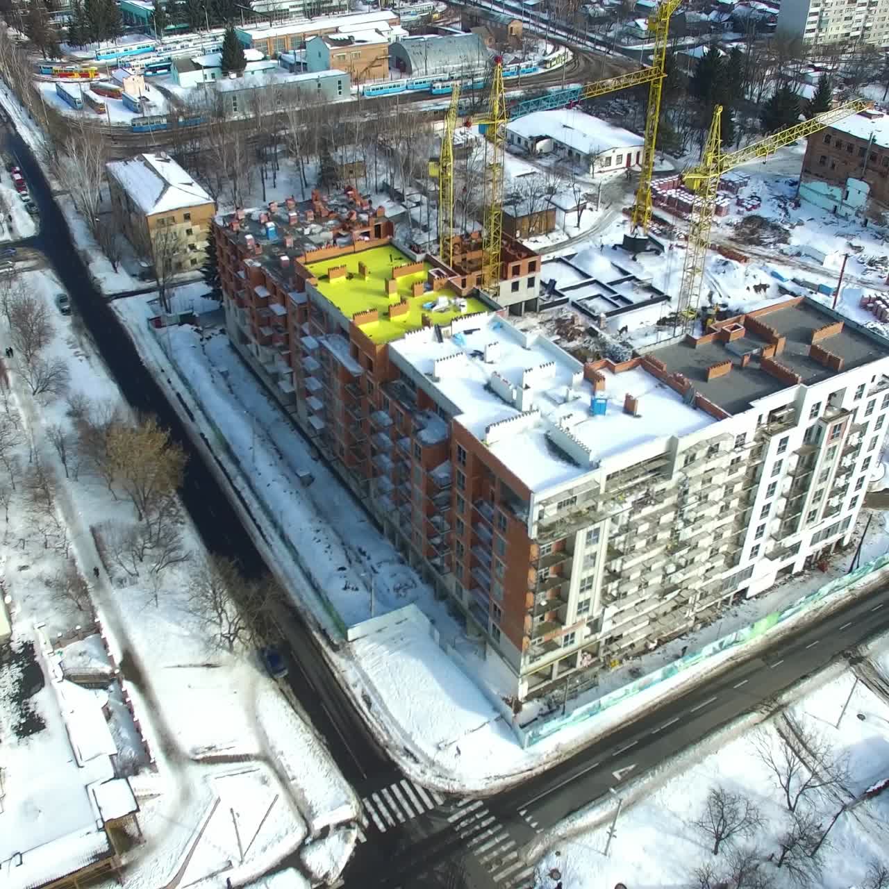 edificio de nueva construcción