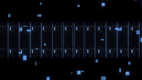 Animación-Del-Procesamiento-De-Datos-En-Un-Servidor-Informático.