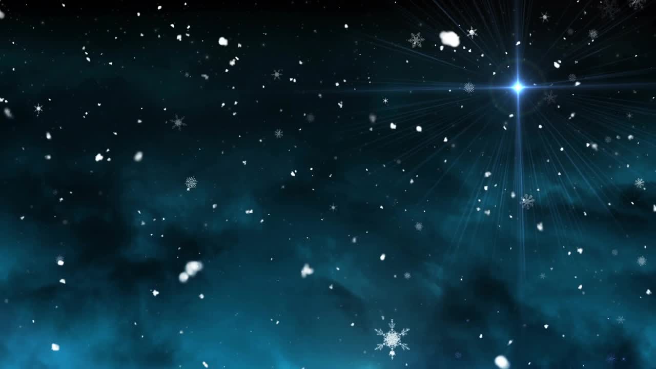 Magenta yellow plumes entering offscreen, colliding and dissolving into flakes forming nebula snow