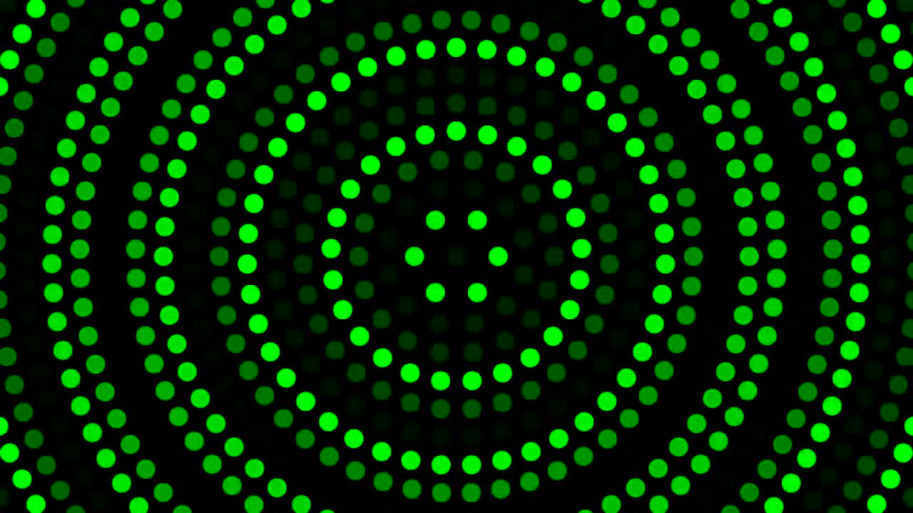 círculos luces baile video fondo