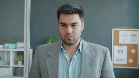 angry businessman
