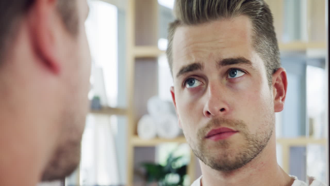 머리카락이 줄어들기 시작한 건가요?