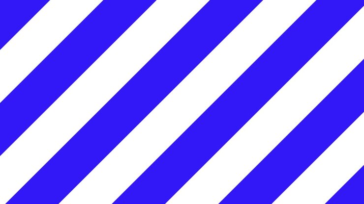 Linea diagonale spessa Sfondo semplice Motion graphics Animazione