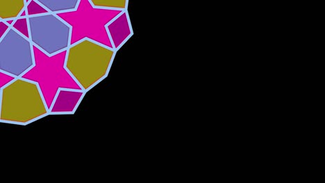 ramadan islamic background - 4k islamic ramadan - geometrical shapes - (loopable) -