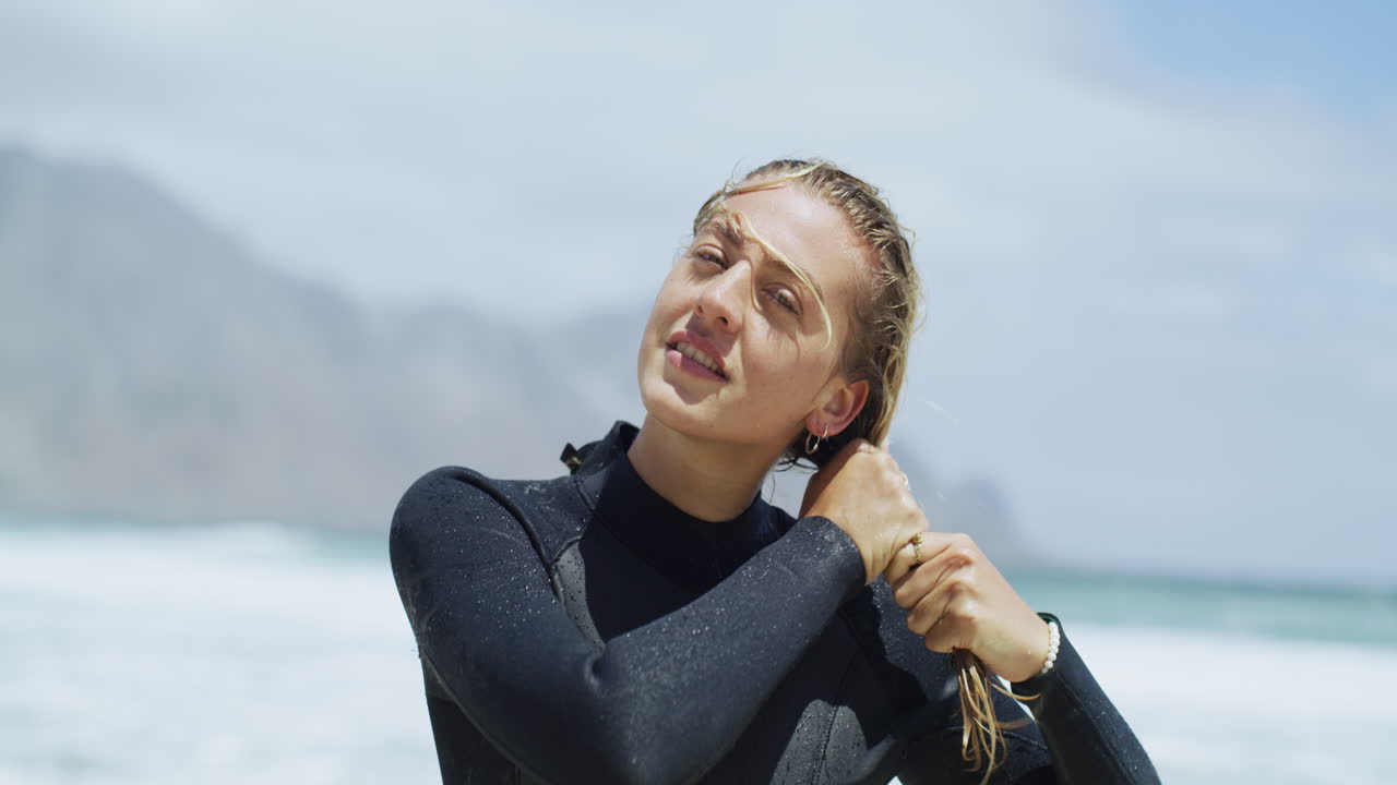 바다 공기, 소금 머리카락