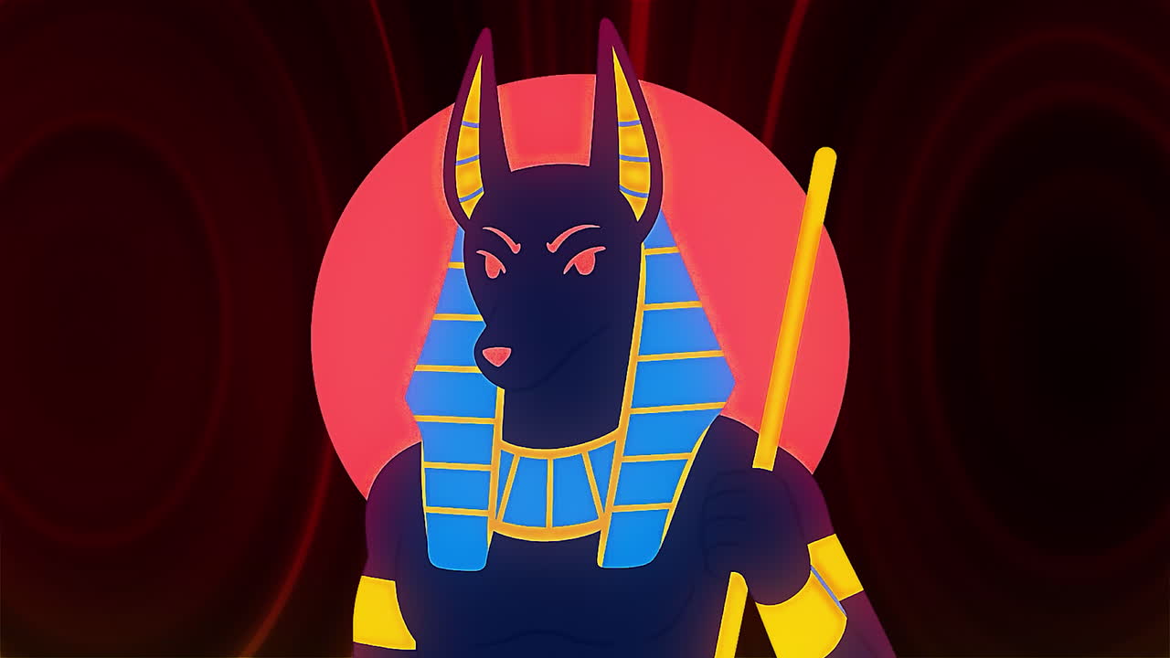 Ilustración de Anubis