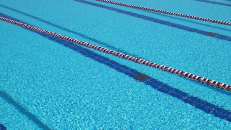 olympic swimming pool background on a bright sunny day