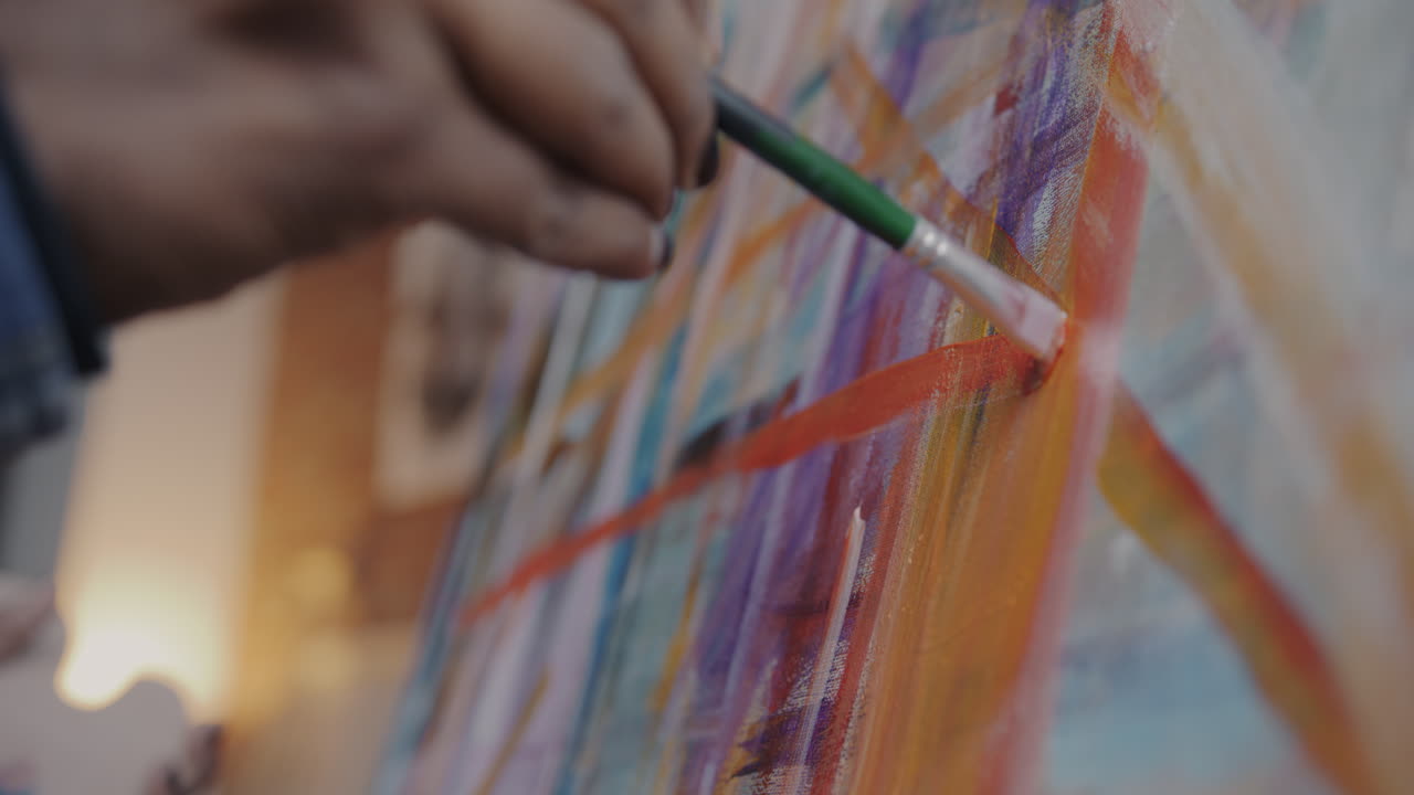 artista pintura arte abstracto