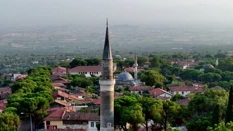 birgi from above drone footage unesco