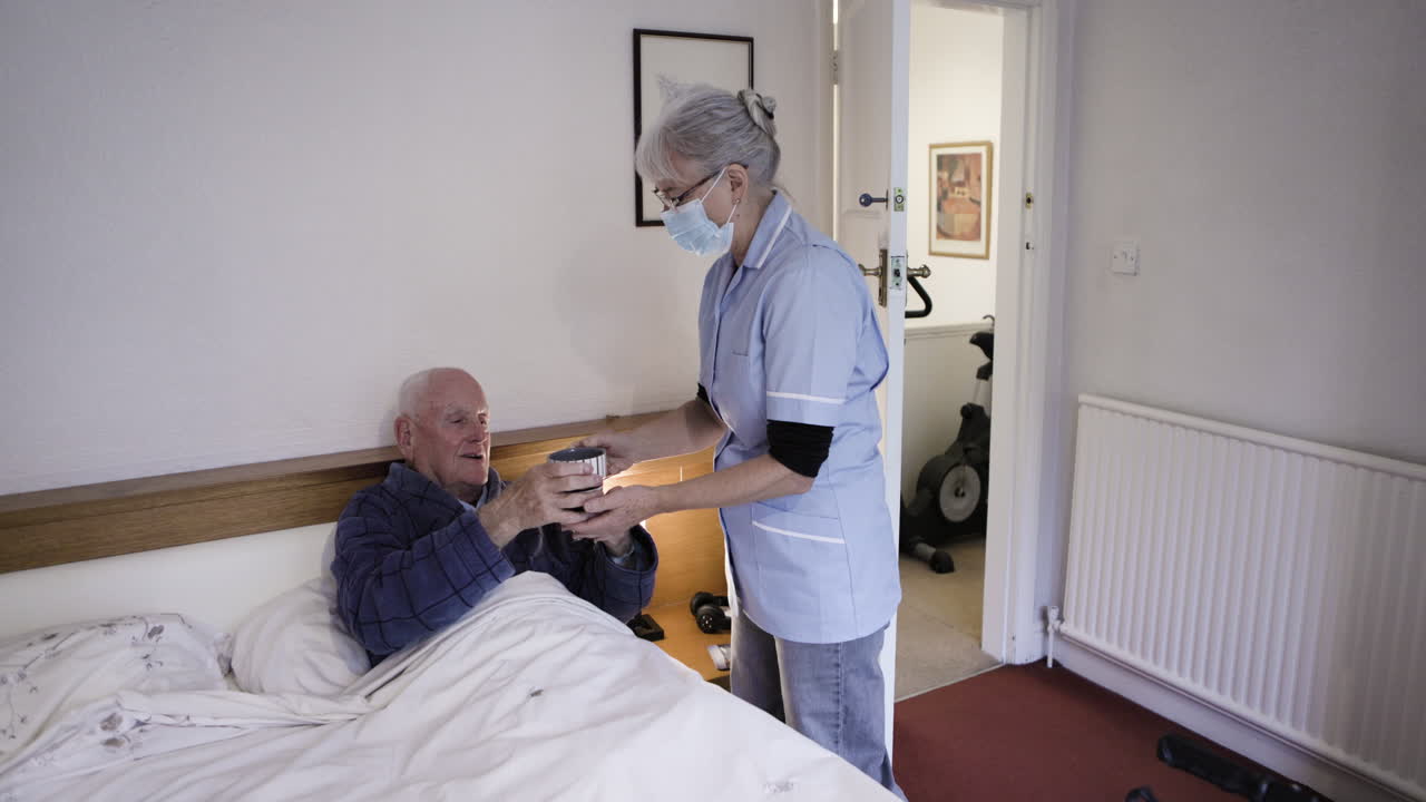 Elderly care assistance at home