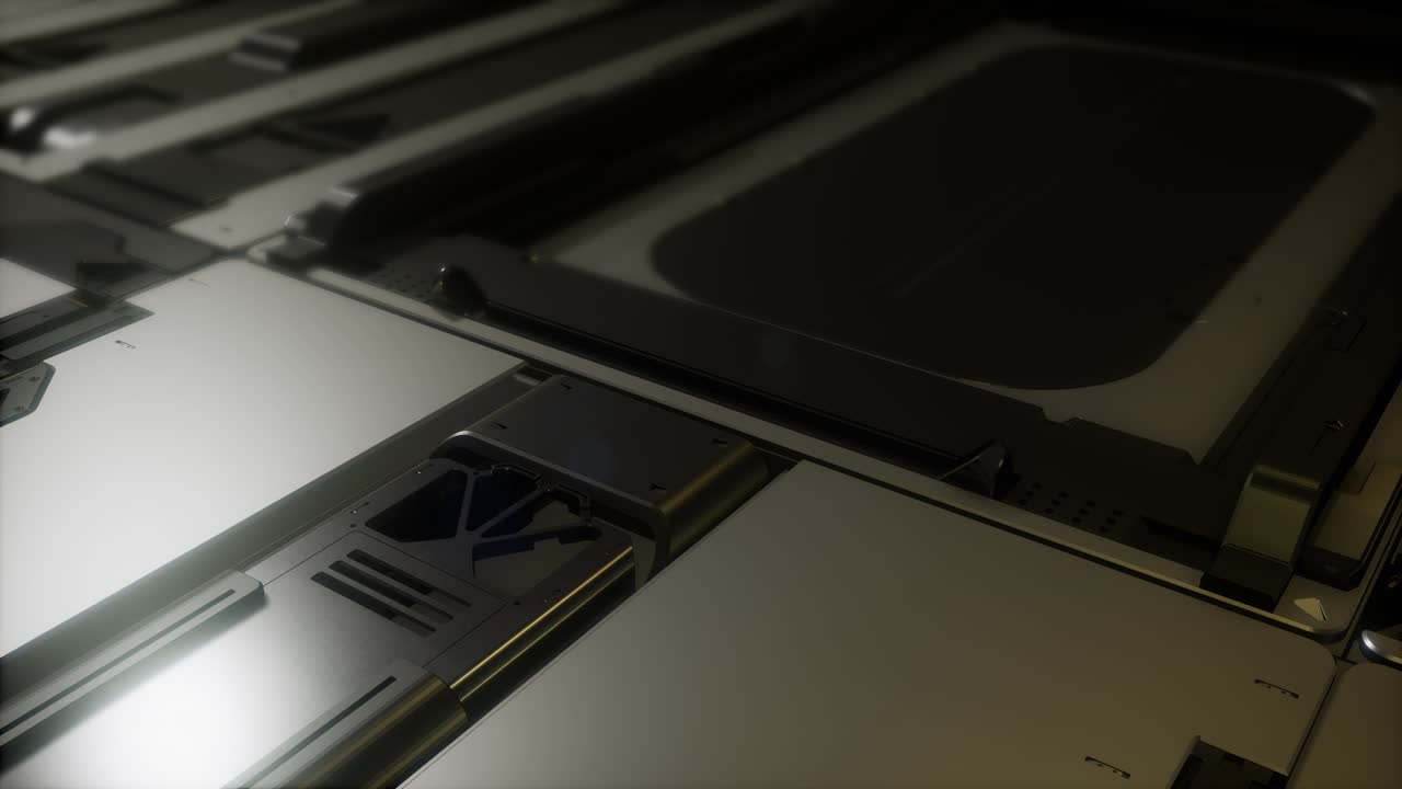 미 과학 금속 배경