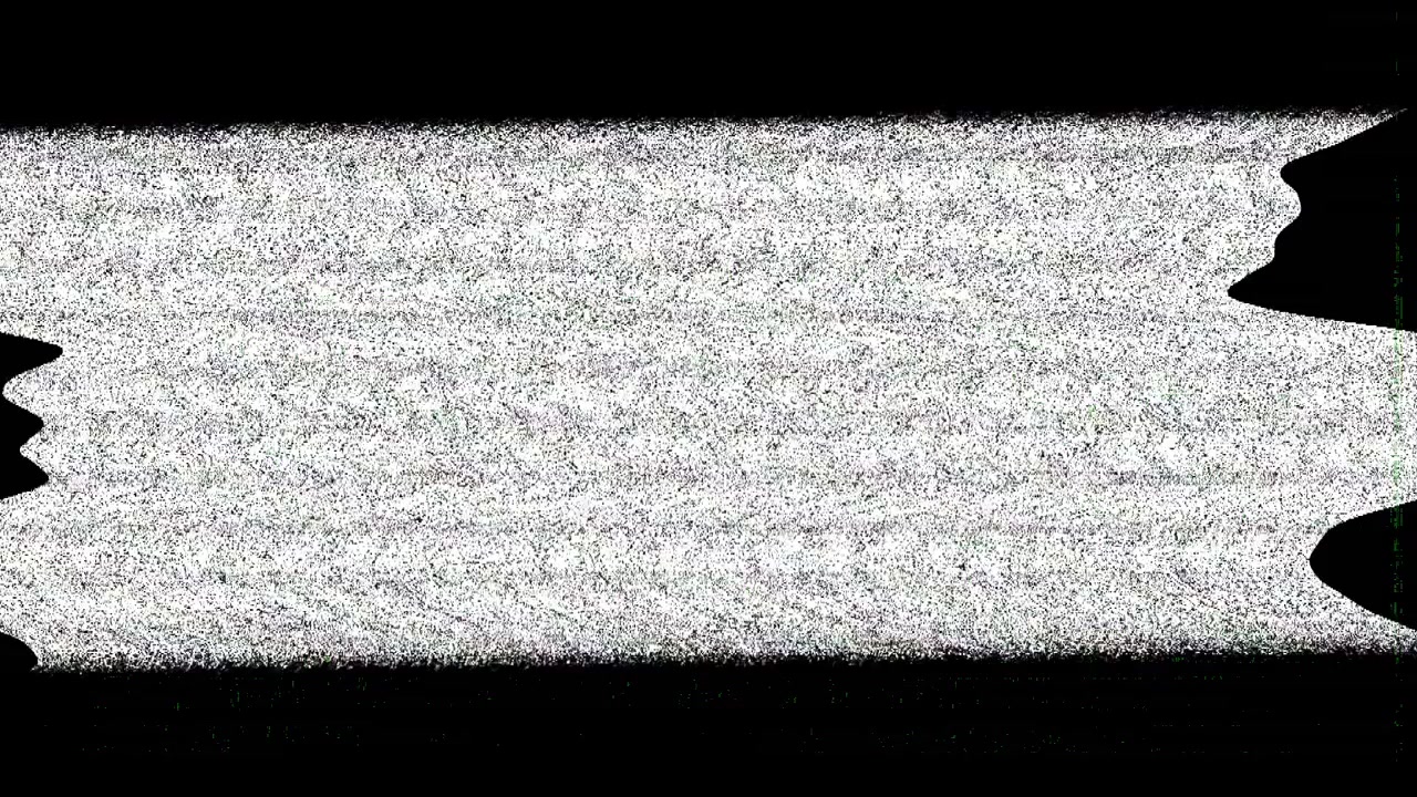 Horizontal Glitch Bar Expanding and Contracting Transition