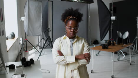 photographer in studio