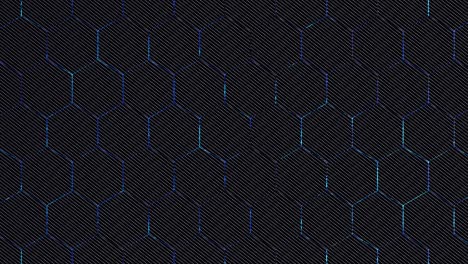 abstract hexagon animation multicolor pattern 4k smooth concept