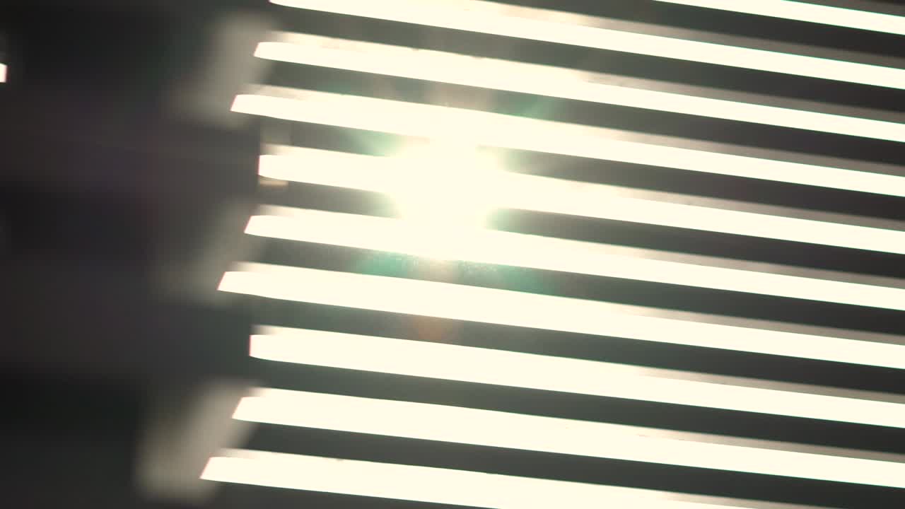 Sunlight Through Venetian Blinds