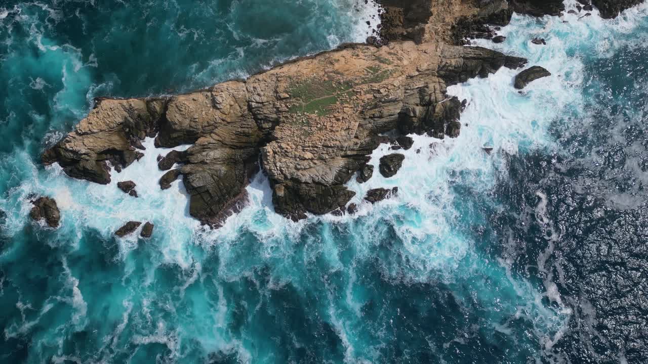 las playas de punta cometa, mazunte, oaxaca desde el cielo