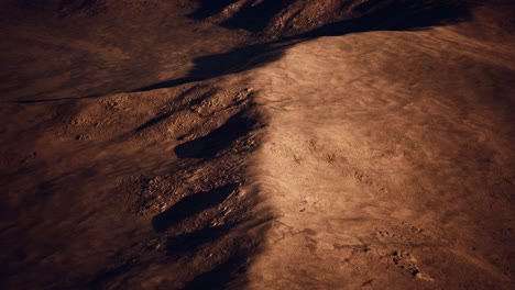 Fictional-Mars-Soil-Aerial-View-of-Martian-Desert