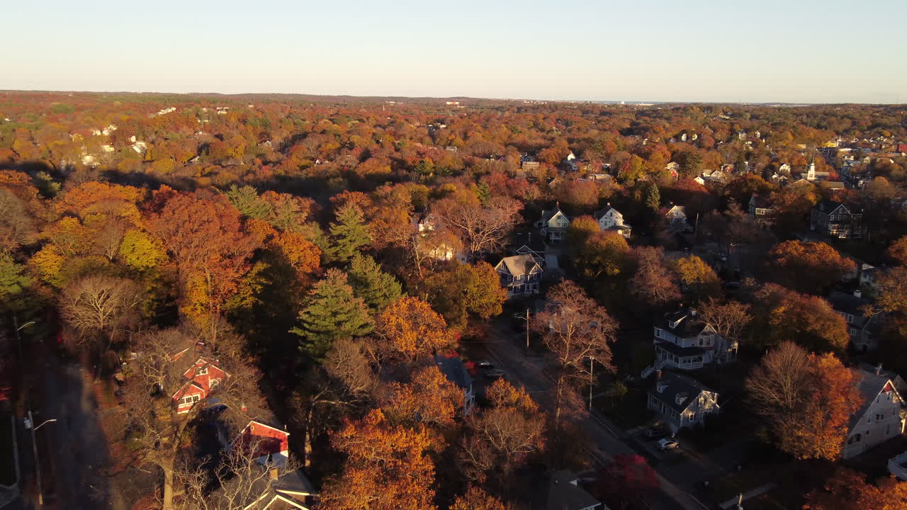 imagen del avión no tripulado de melrose massachusetts