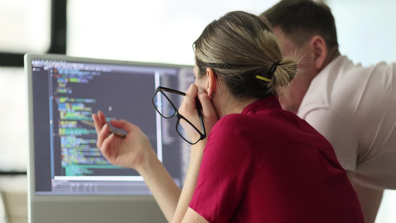 Team Collaborating on Code