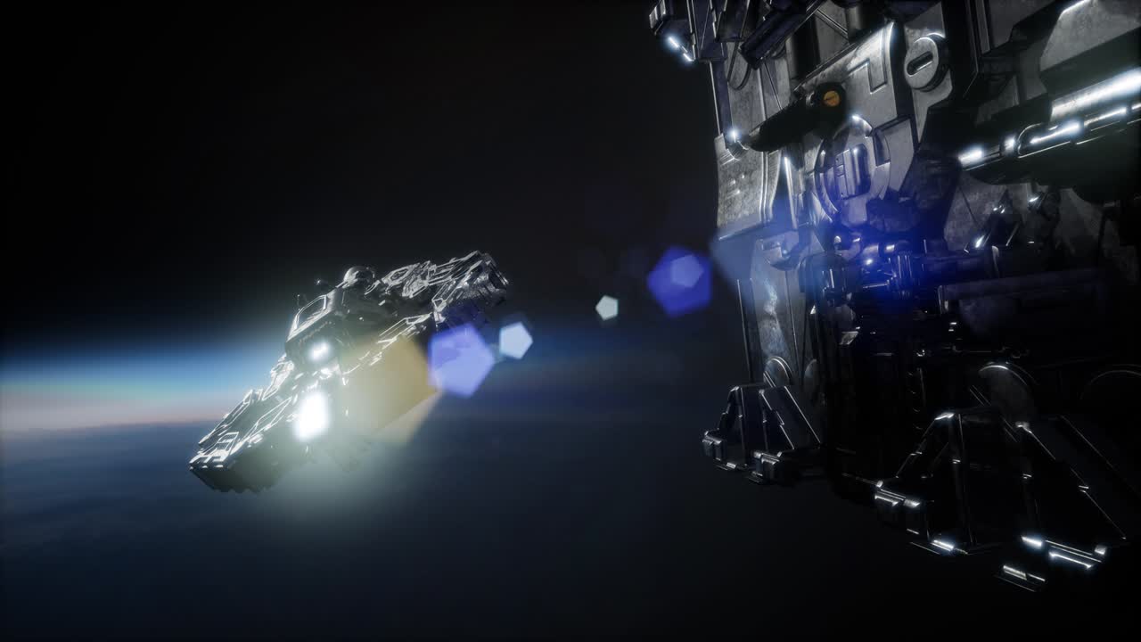 지구 근처의 외계인 ufo