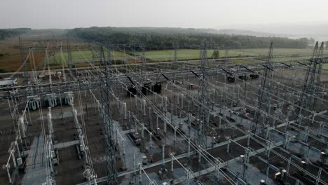 subestación eléctrica de alta tensión