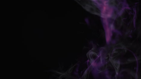 4k colorful fog and smoke effect