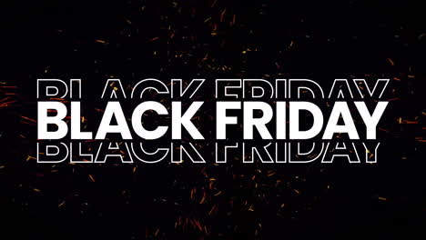 Black-Friday-Grafikelement-Mit-Flammenfeuer-Funkenhintergrund