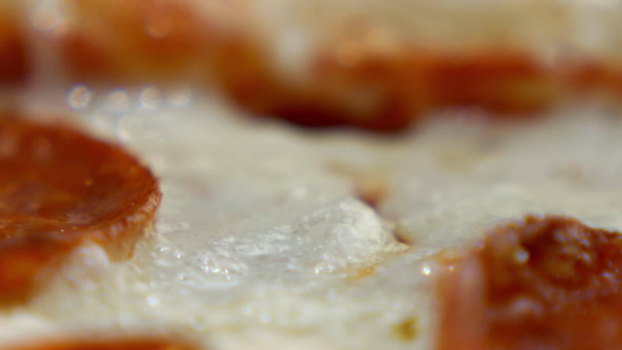 Close-up of Pepperoni Pizza