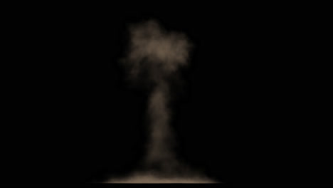 dust explosion effect