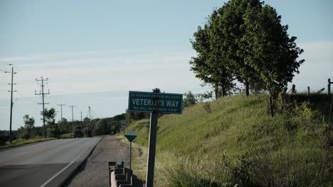 highway of veterans, rural ontario