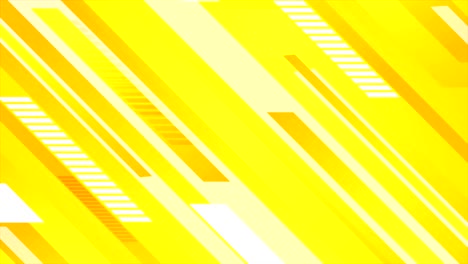 minimal technology bright yellow video animation