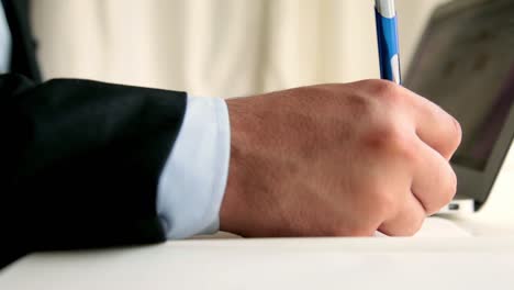 businessman working in office