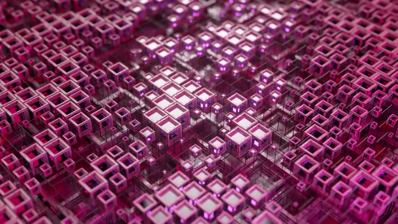 patrón geométrico rosa abstracto