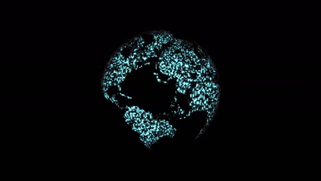 earth globe rotation