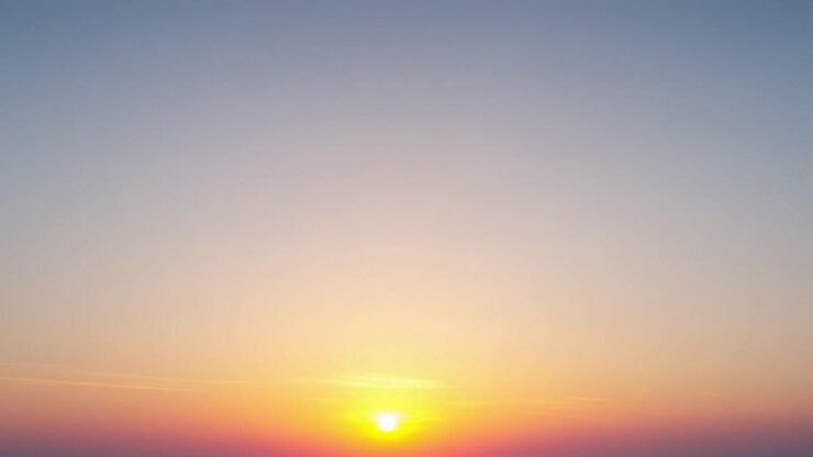 Mesmerizing Sunset: A Journey from Twilight to Dusk, Capturing the Beautiful Transition of Colors in the Sky as the Sun Sets on the Horizon, Painting a Stunning Picture