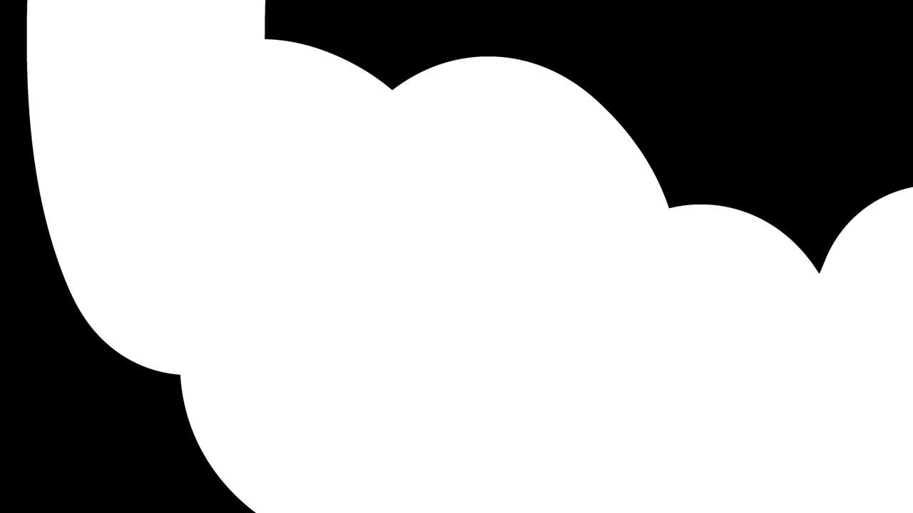 hermosos gradientes con tonos de rojo amarillo fluyen a lo largo de una línea o tubo elegantemente retorcido. hermoso fondo de diseño plano moderno, animación de bucle liso de gradiente líquido en 4k. luma mate como alfa