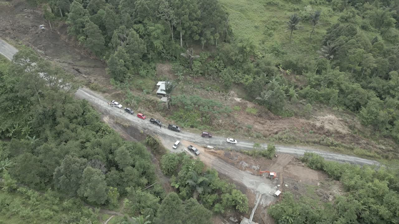 Beautiful Aerial View Of De'Remin Kpg Sapit Padawan Sarawak
