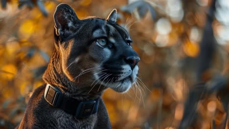 a majestic mountain lion
