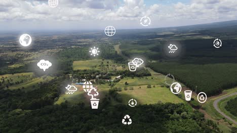 Drone-view--Africa-Forest--Kenya-and-Tanzania-Bush-fire-on-slopes-of-mount-Kilimanjaro-Loitokitok-Kenya