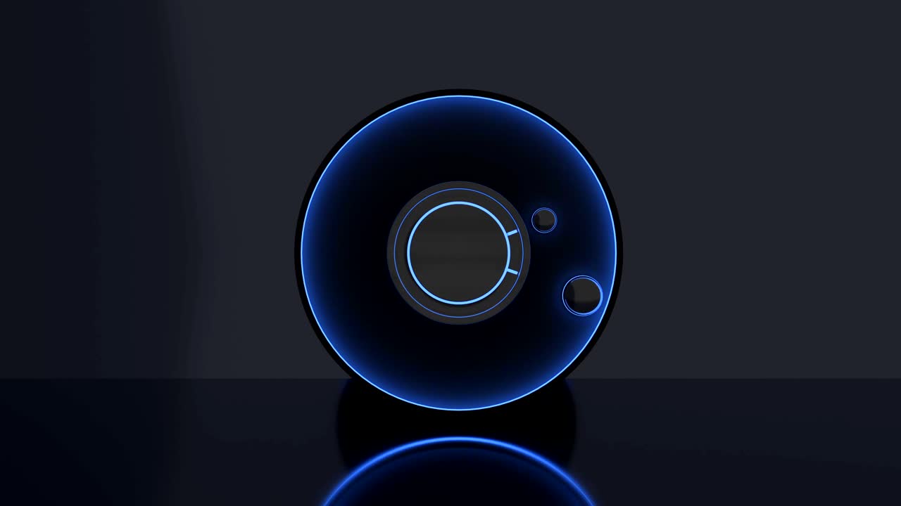Futuristic Glowing Ring