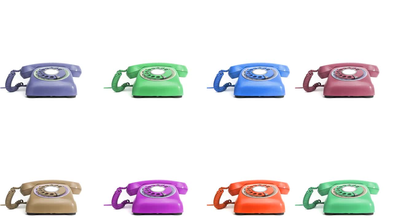 세 가지 색상의 드폰