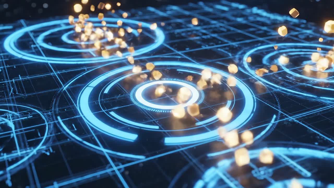 Futuristic Technology and Data Network