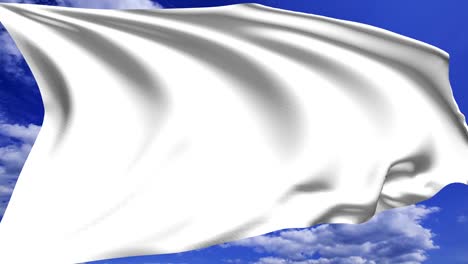 white flag (looping, alpha channel)
