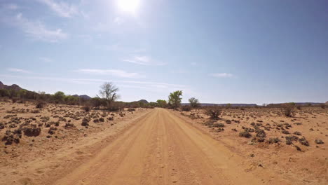 making great time through the desert