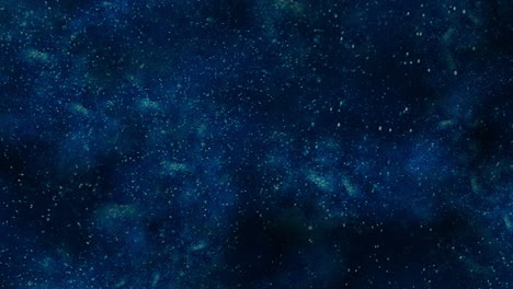las estrellas brillantes iluminan el cielo azul oscuro