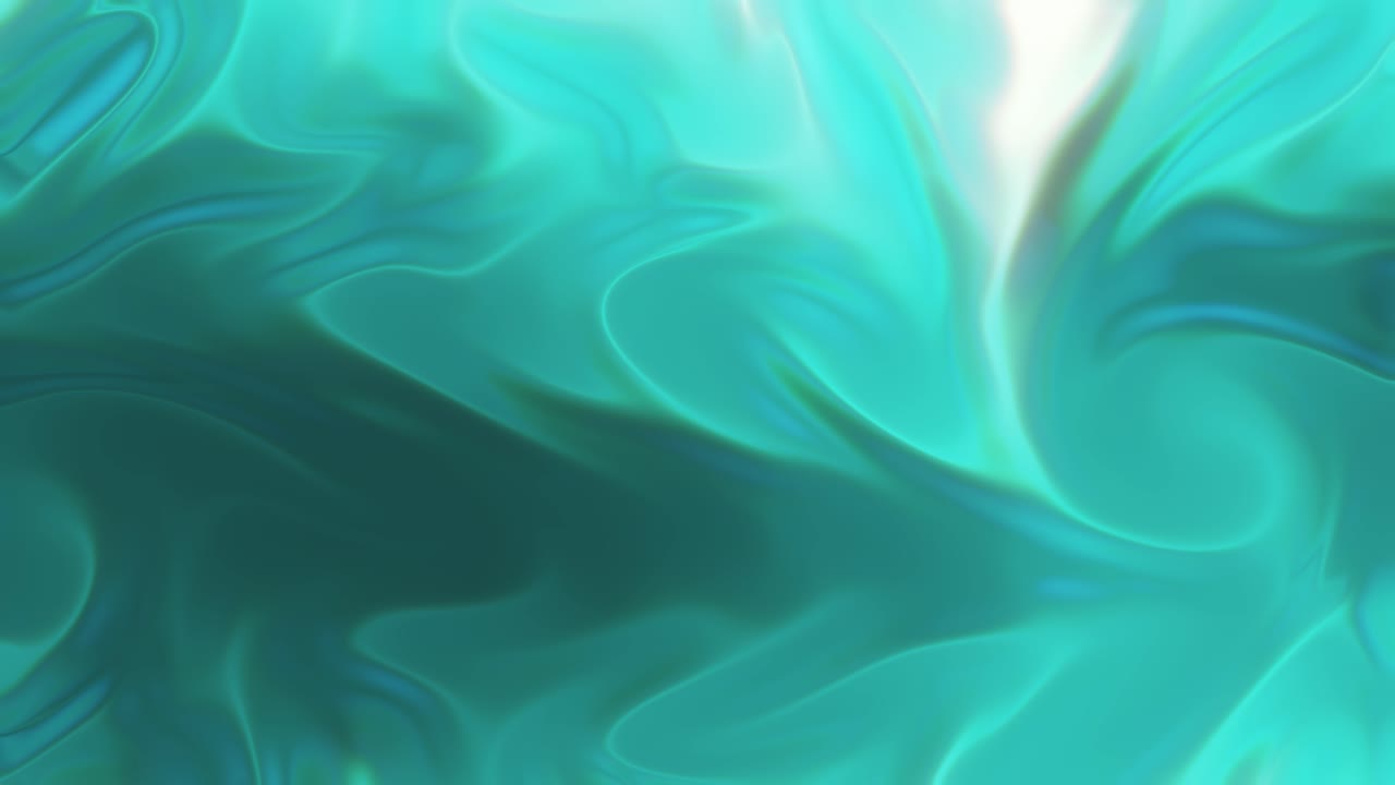 Onde blu acquamarina in movimento su sfondo sfocato