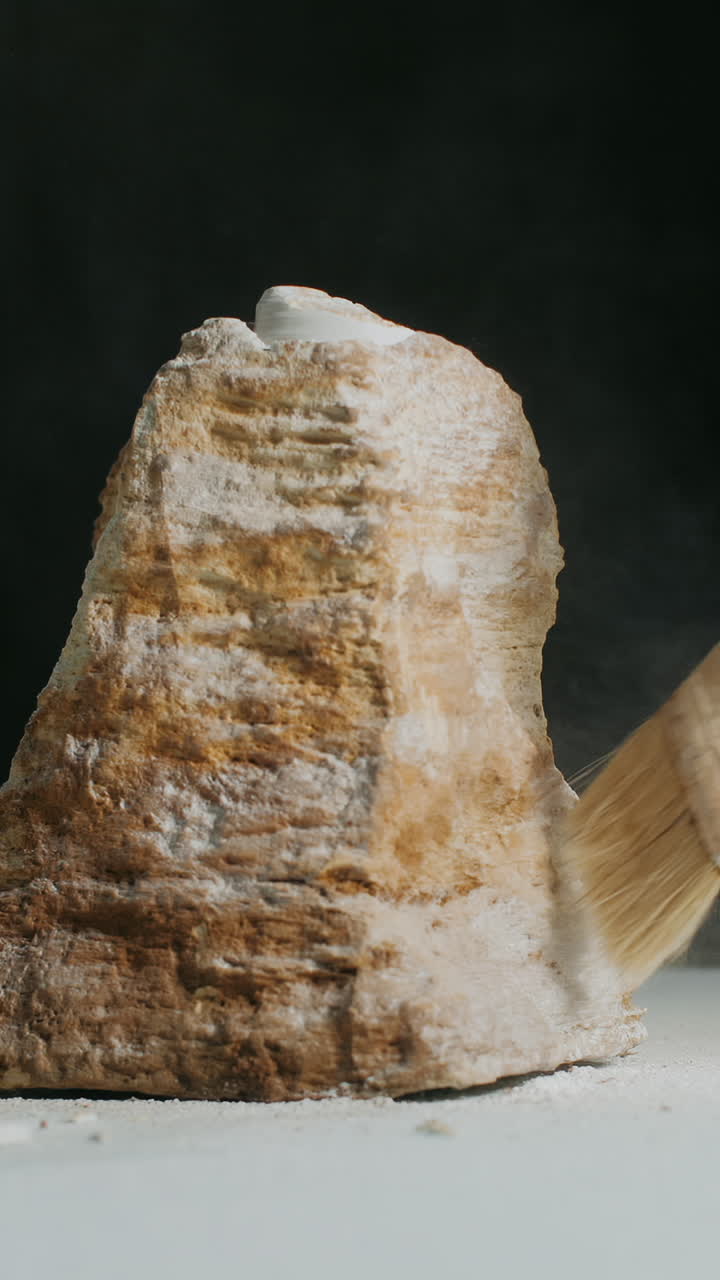 Hand Carving a Stone Sculpture