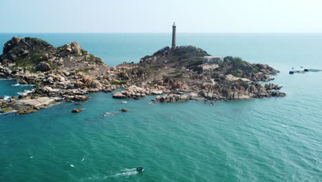 ke ga lighthouse binh thuan little islet in pristine ocean water vietnam asia travel holiday destination