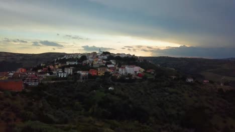 drone-shot-of-ripacandida-in-Basilicata